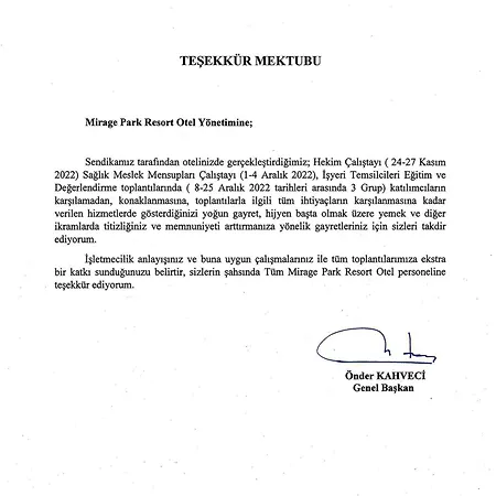 Θέρετρο Mirage Park Κεμέρ